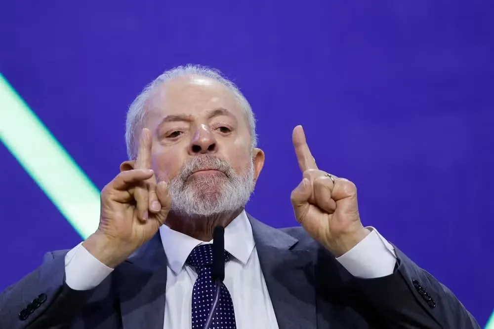 O presidente Lula durante discurso em Brasília | Foto: Adriano Machado