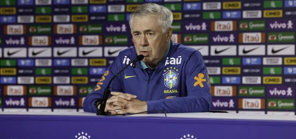 Ancelotti diz que fechou lista da Seleção horas antes da convocação
