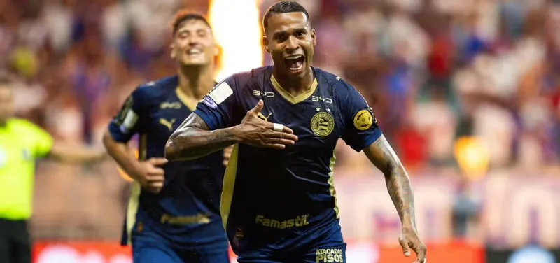 Bahia supera o Remo na Fonte Nova e recupera lugar no G-4 do Brasileirão