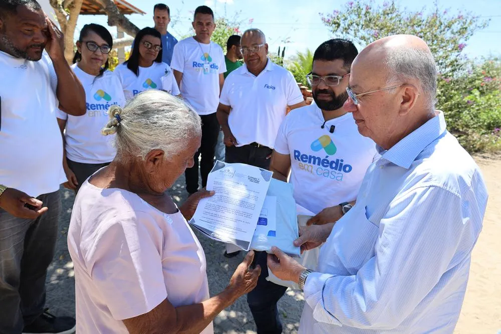 Remédio em Casa continua avançando e já é realidade no distrito de Maria Quitéria